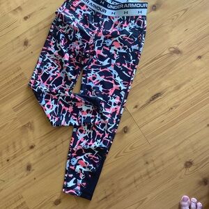 Under Armour Kids Sweatpants - Pink and Black Camo